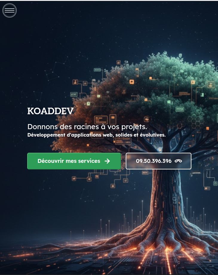 Koaddev.fr - Artisan du web